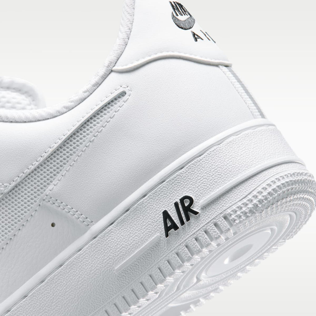 Nike Air Force 1 '07 LV8 Men's Shoes - White/Black/Reflect Silver - Image 8