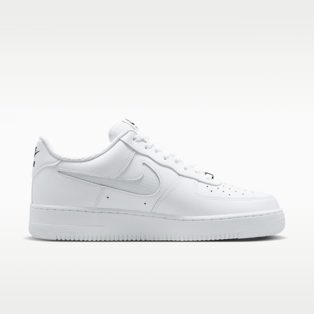 Nike Air Force 1 '07 LV8 Men's Shoes - White/Black/Reflect Silver - Image 3