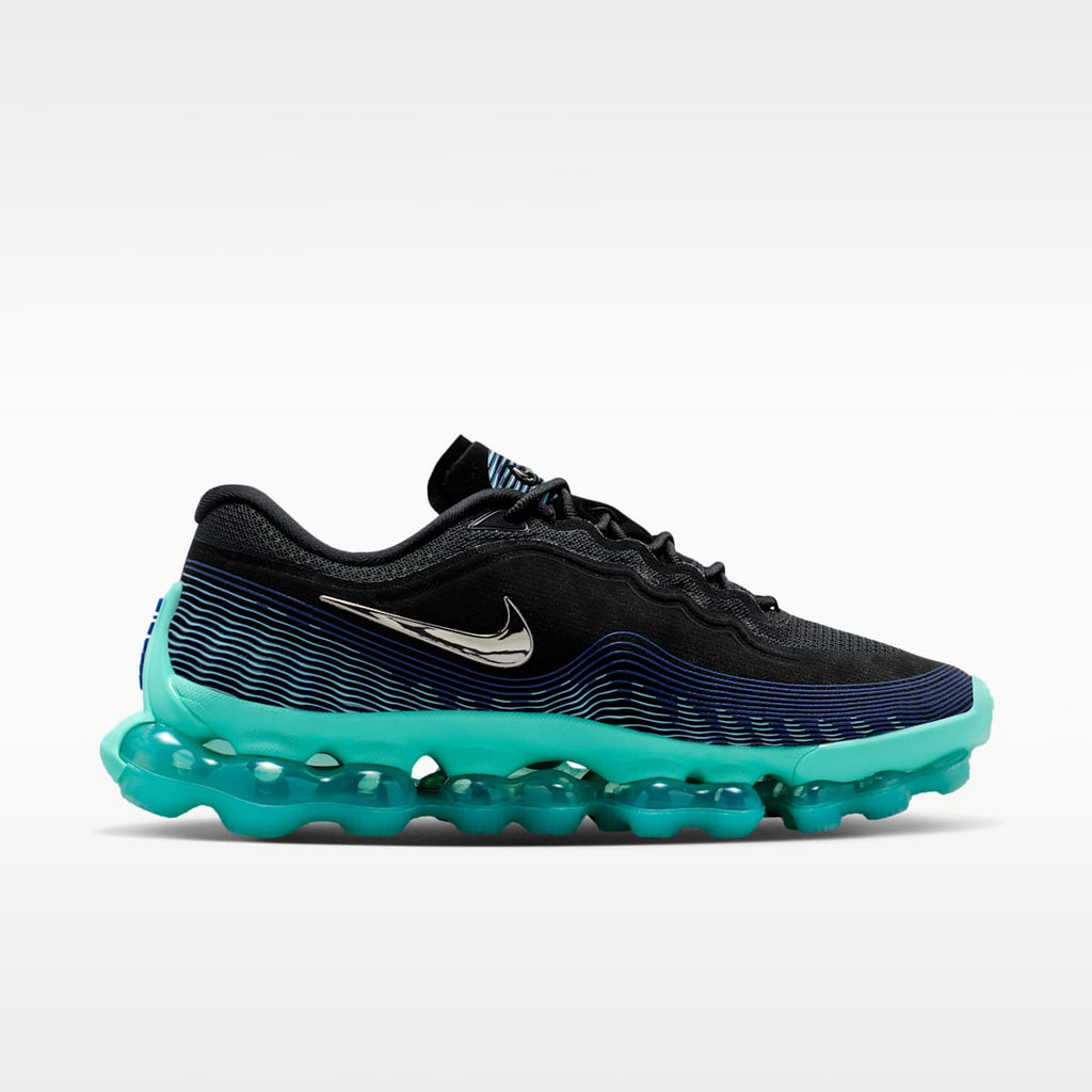 Nike Air Liquid Max Men's Shoes - Black/Radiant Blue/Aurora Green/Chrome - Image 3