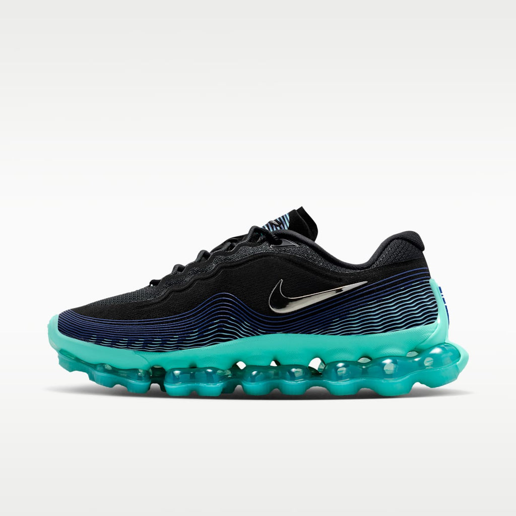 Nike Air Liquid Max Men's Shoes - Black/Radiant Blue/Aurora Green/Chrome - Image 1