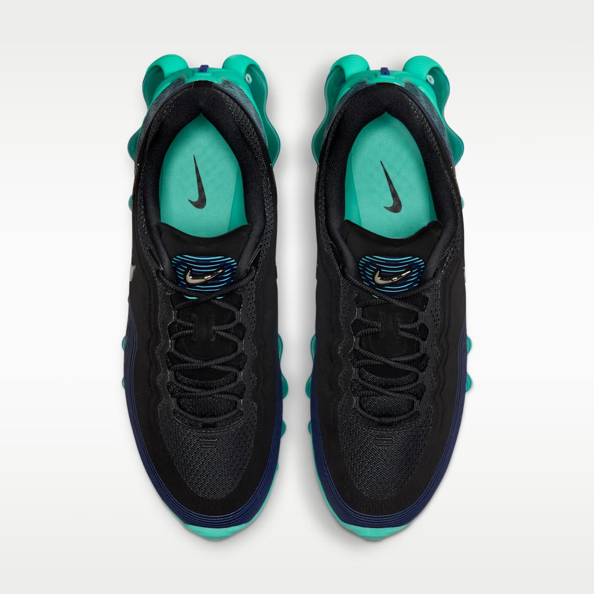 Nike Air Liquid Max Men's Shoes - Black/Radiant Blue/Aurora Green/Chrome - Image 4