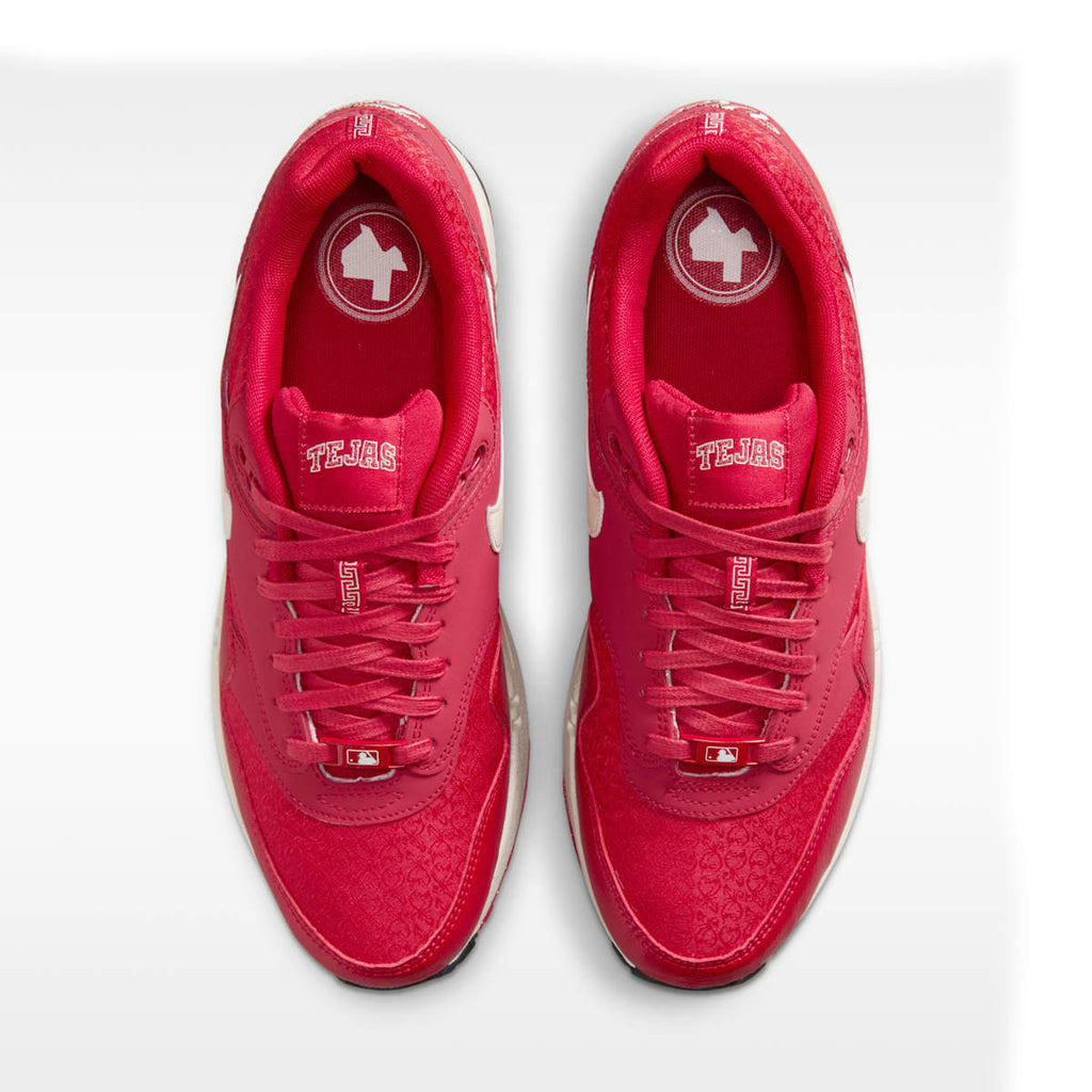 Air Max 1 "Rangers" Men's Shoes - Gym Red/Sport Red/Natural - Image 4