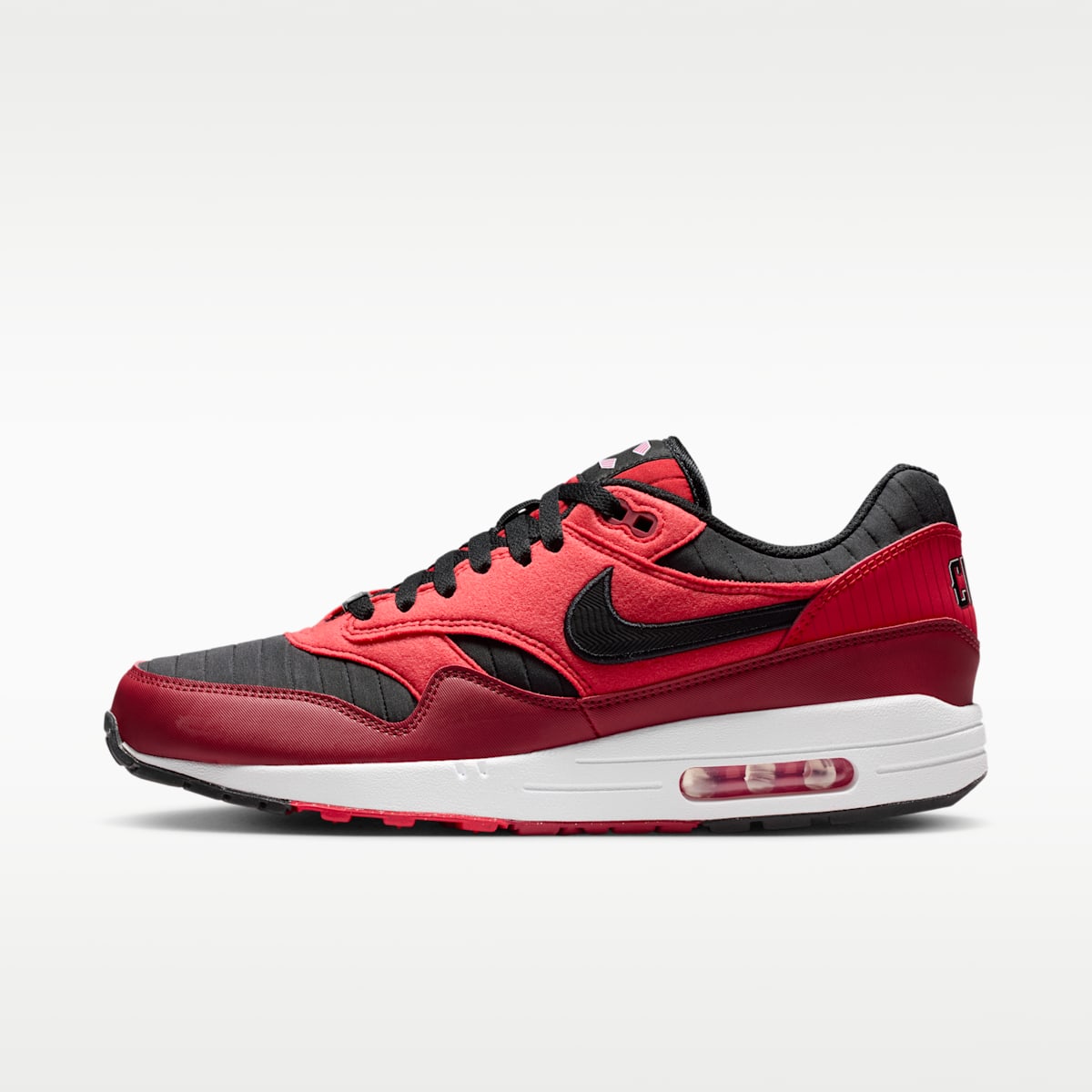 Air Max 1 "Reds" Men's Shoes - Speed Red/White/Black - Image 1