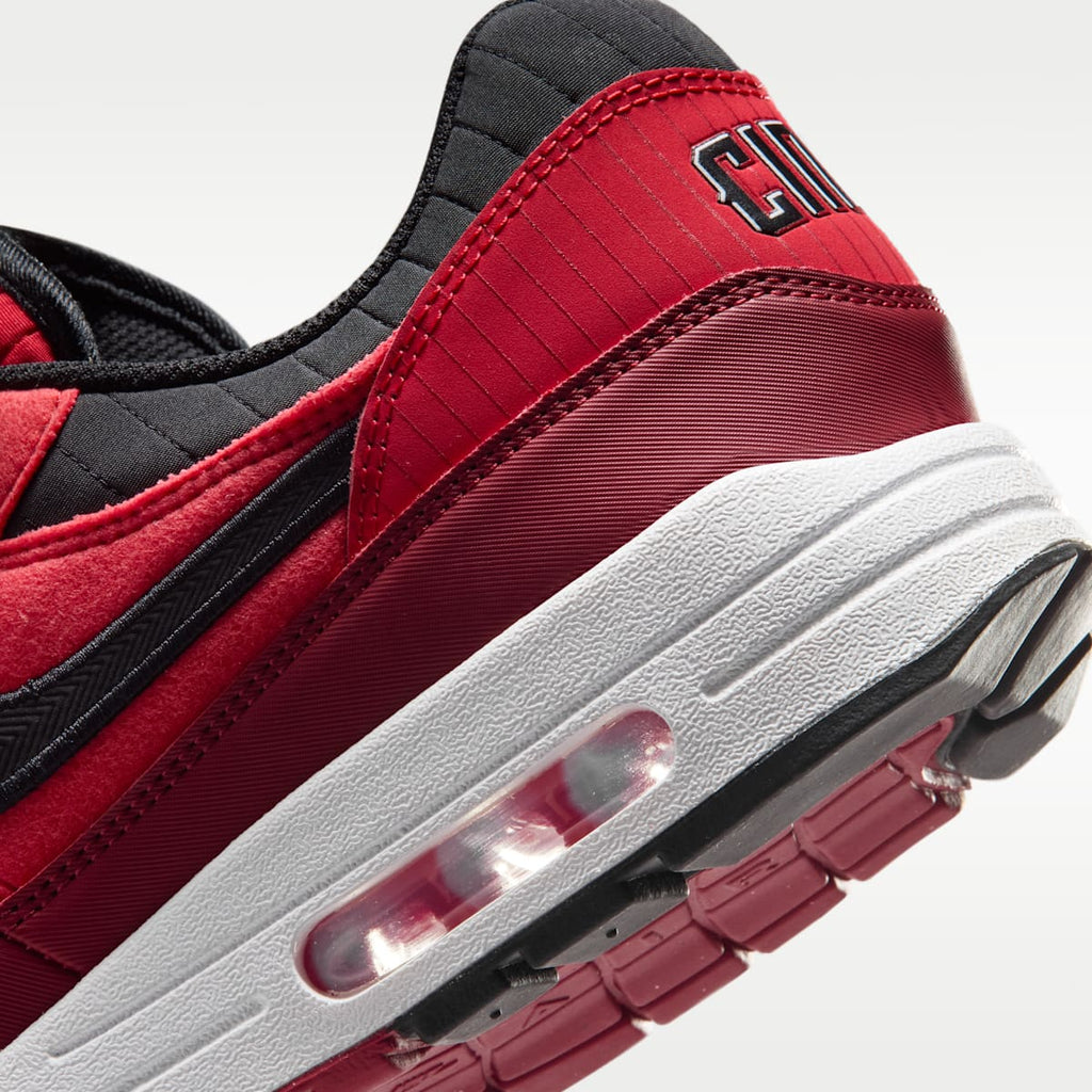 Air Max 1 "Reds" Men's Shoes - Speed Red/White/Black - Image 8