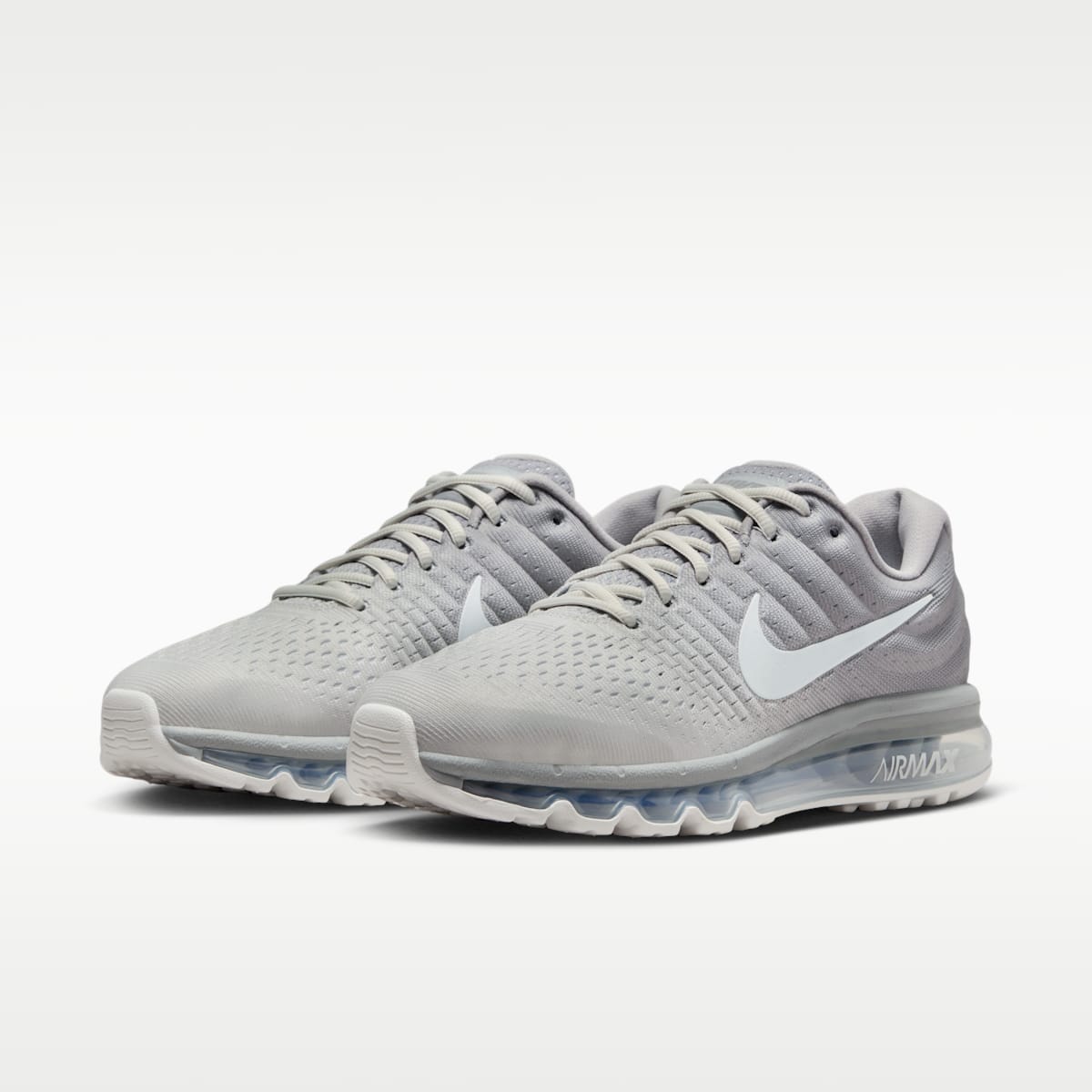 Nike Air Max 2017 Men's Shoes - Light Bone/Matte Silver/Off White - Image 5