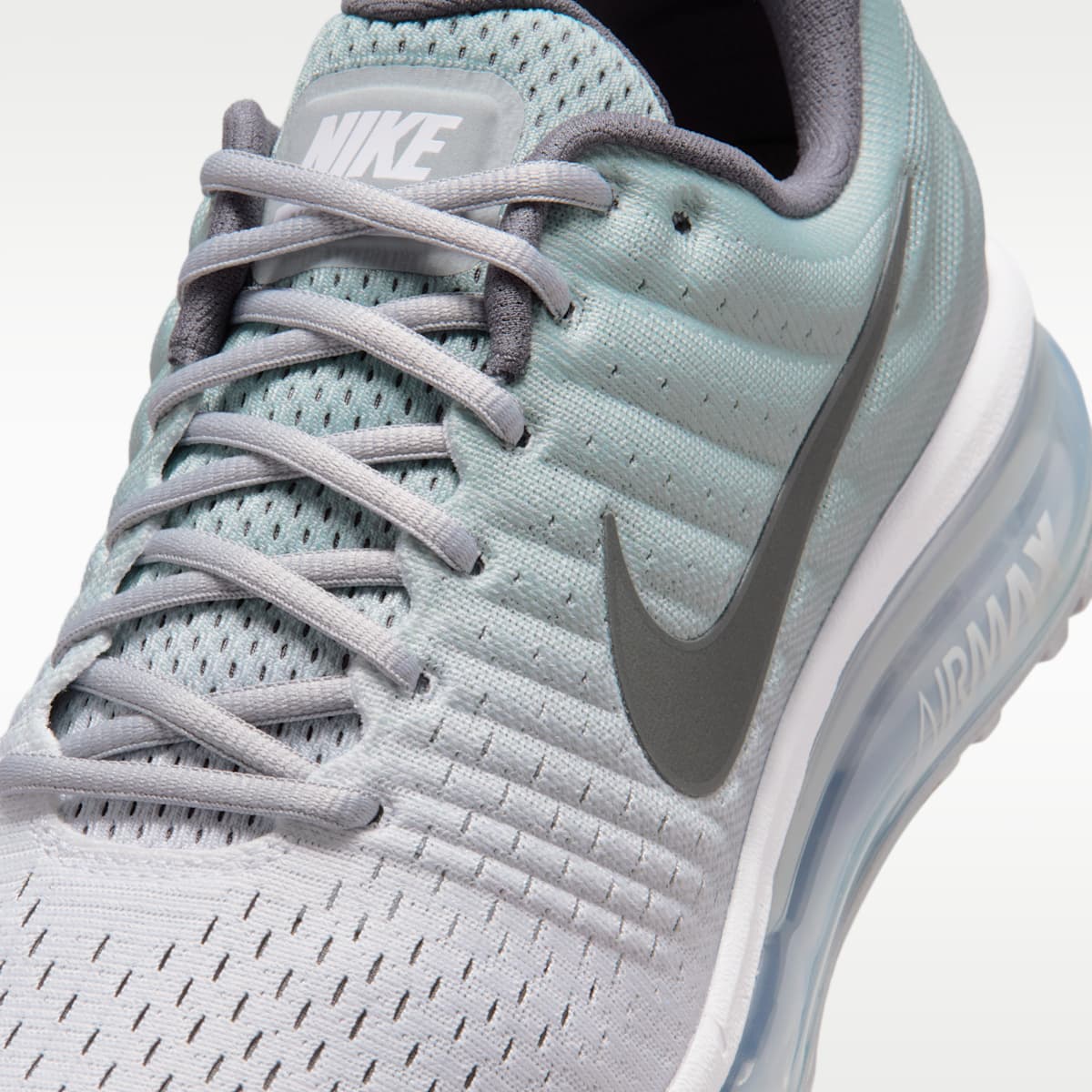 Nike Air Max 2017 Men's Shoes - White/Wolf Grey/Dark Grey - Image 8