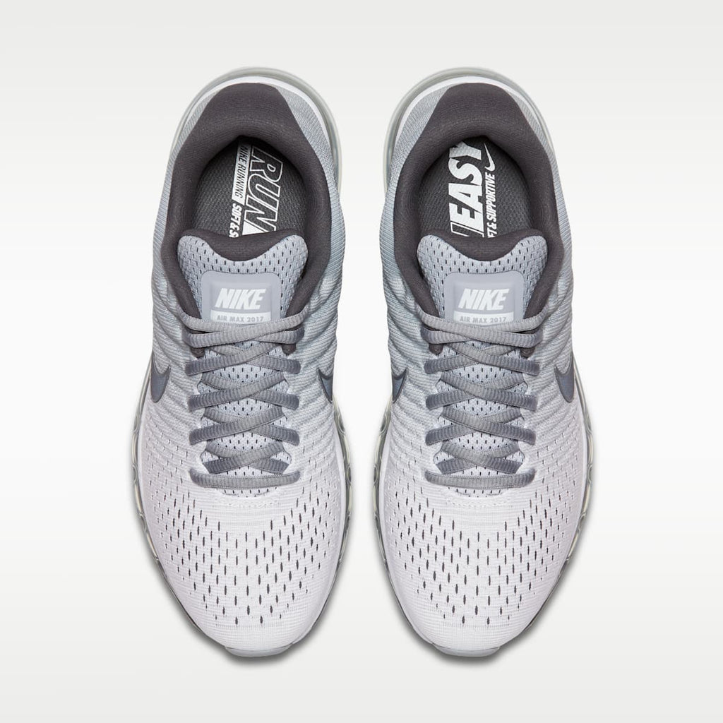 Nike Air Max 2017 Men's Shoes - White/Wolf Grey/Dark Grey - Image 4