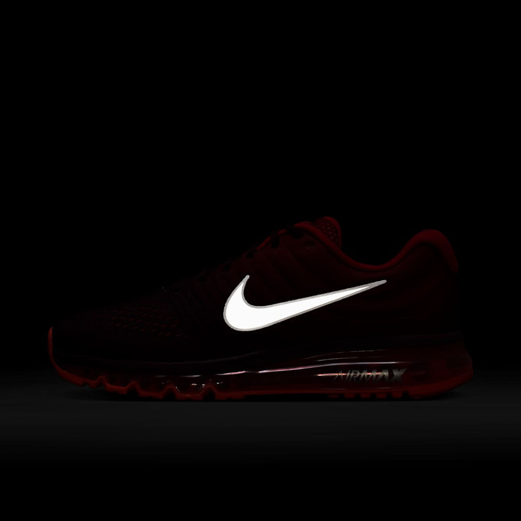 Nike Air Max 2017 Men's Shoes - Night Maroon/Gym Red/White - Image 9