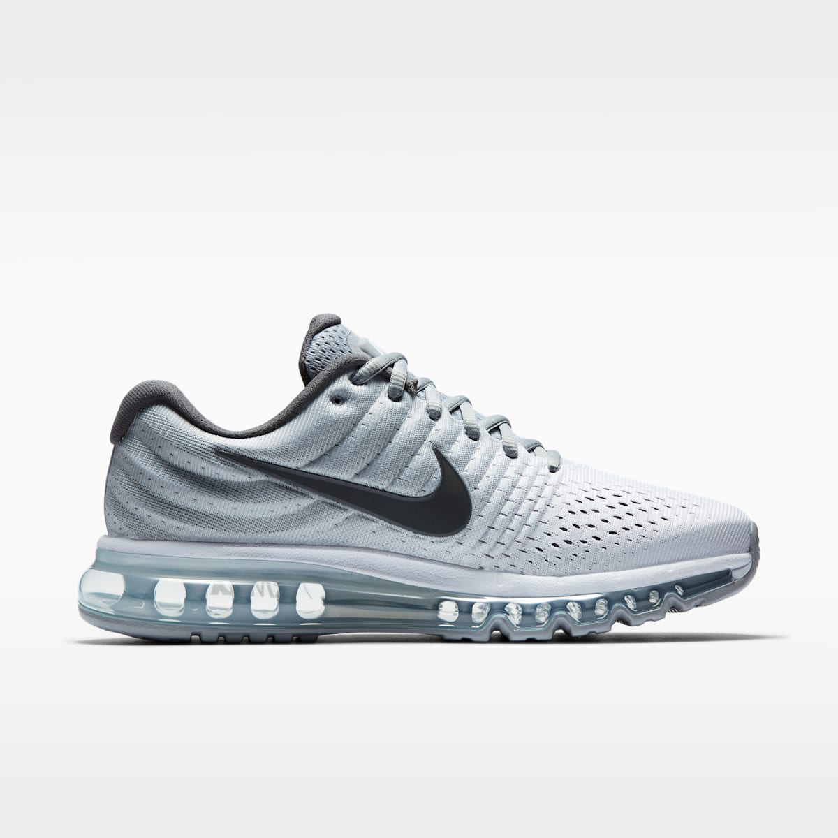 Nike Air Max 2017 Men's Shoes - White/Wolf Grey/Dark Grey - Image 3