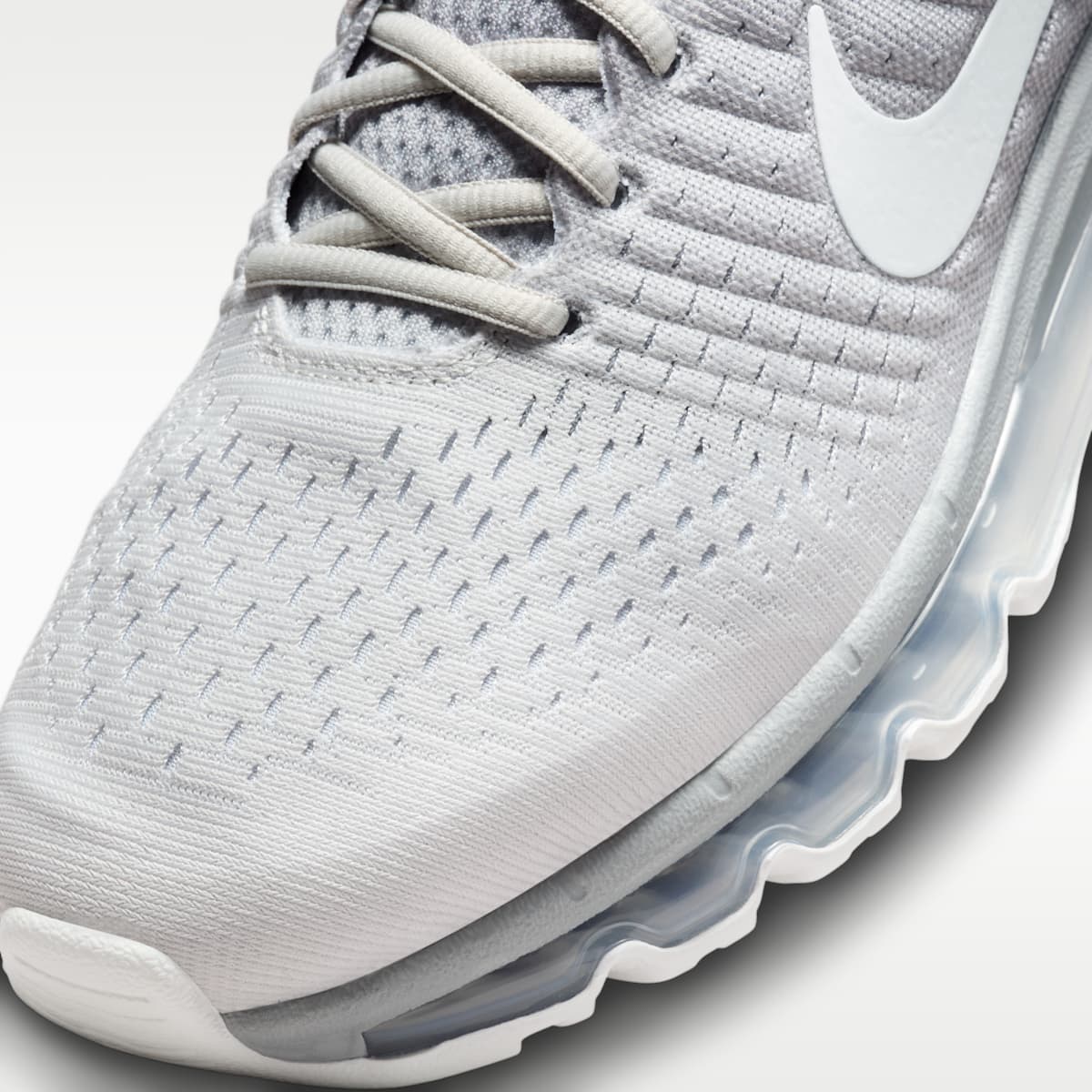 Nike Air Max 2017 Men's Shoes - Light Bone/Matte Silver/Off White - Image 7