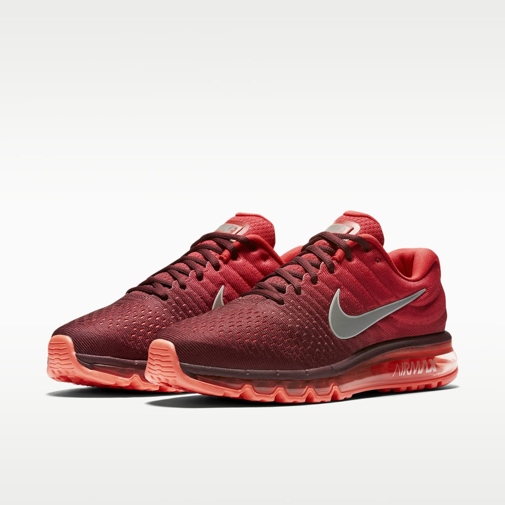 Nike Air Max 2017 Men's Shoes - Night Maroon/Gym Red/White - Image 5