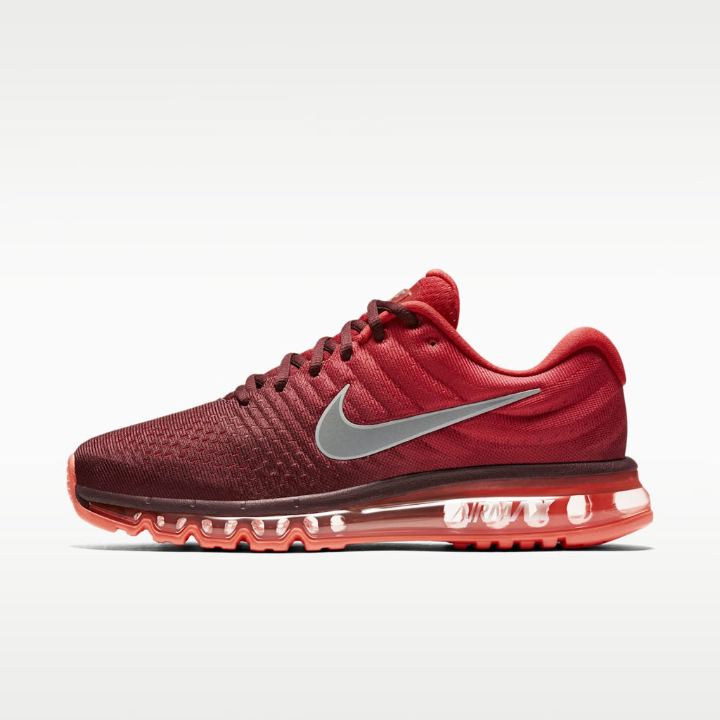 Nike Air Max 2017 Men's Shoes - Night Maroon/Gym Red/White - Image 1
