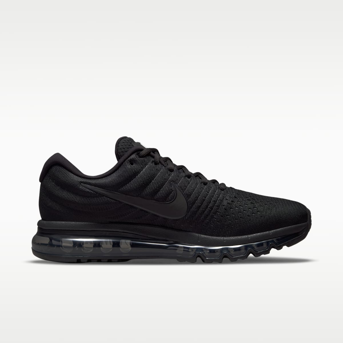 Nike Air Max 2017 Men's Shoes - Black/Black/Black - Image 3