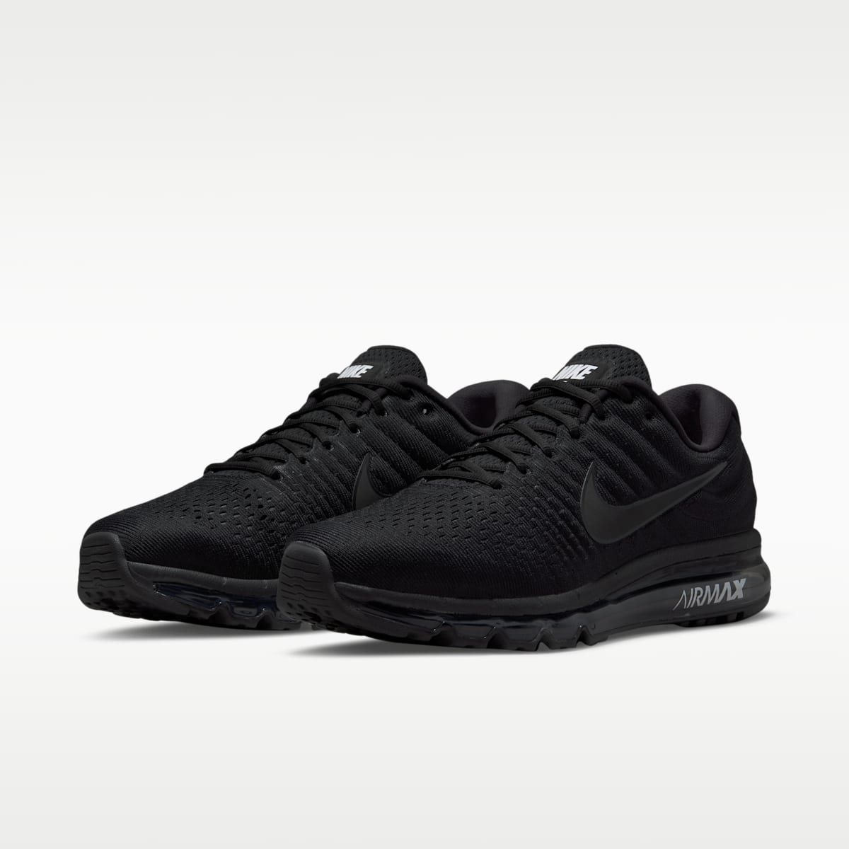 Nike Air Max 2017 Men's Shoes - Black/Black/Black - Image 5