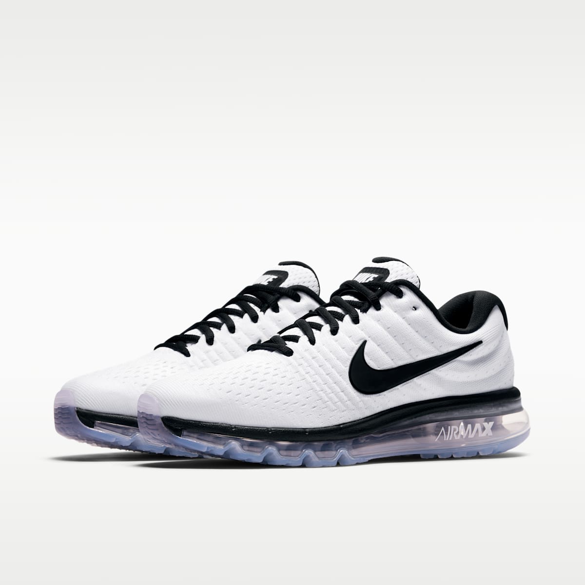 Nike Air Max 2017 Men's Shoes - White/Black - Image 5