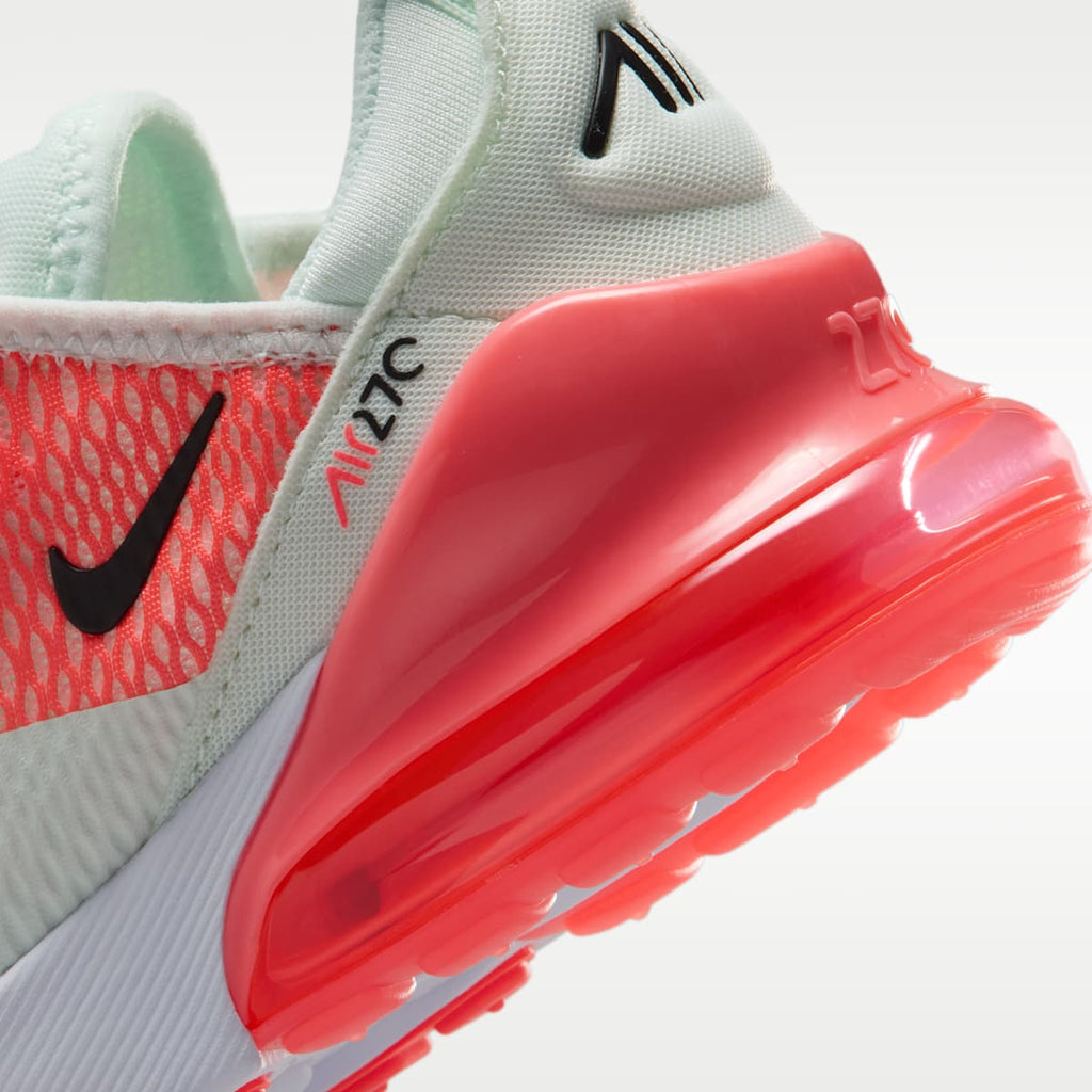 Nike Air Max 270 Little Kids' Shoes - Barely Green/Hot Lava/Black