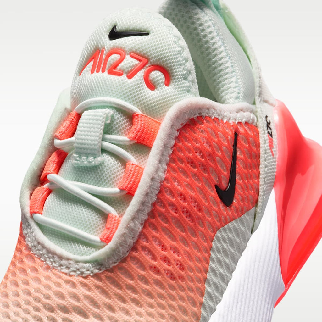 Nike Air Max 270 Baby/Toddler Shoe - Barely Green/Hot Lava/Black