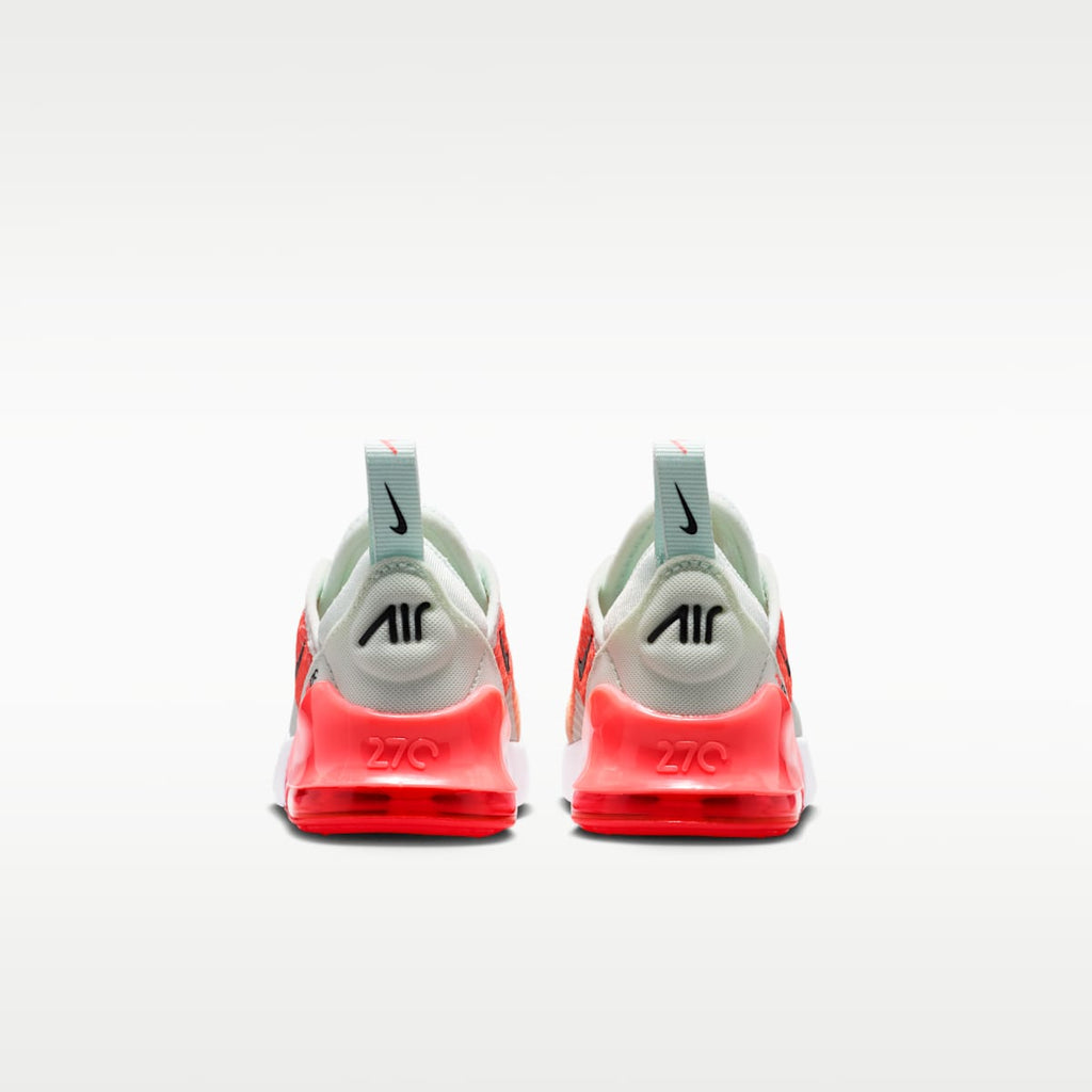 Nike Air Max 270 Baby/Toddler Shoe - Barely Green/Hot Lava/Black
