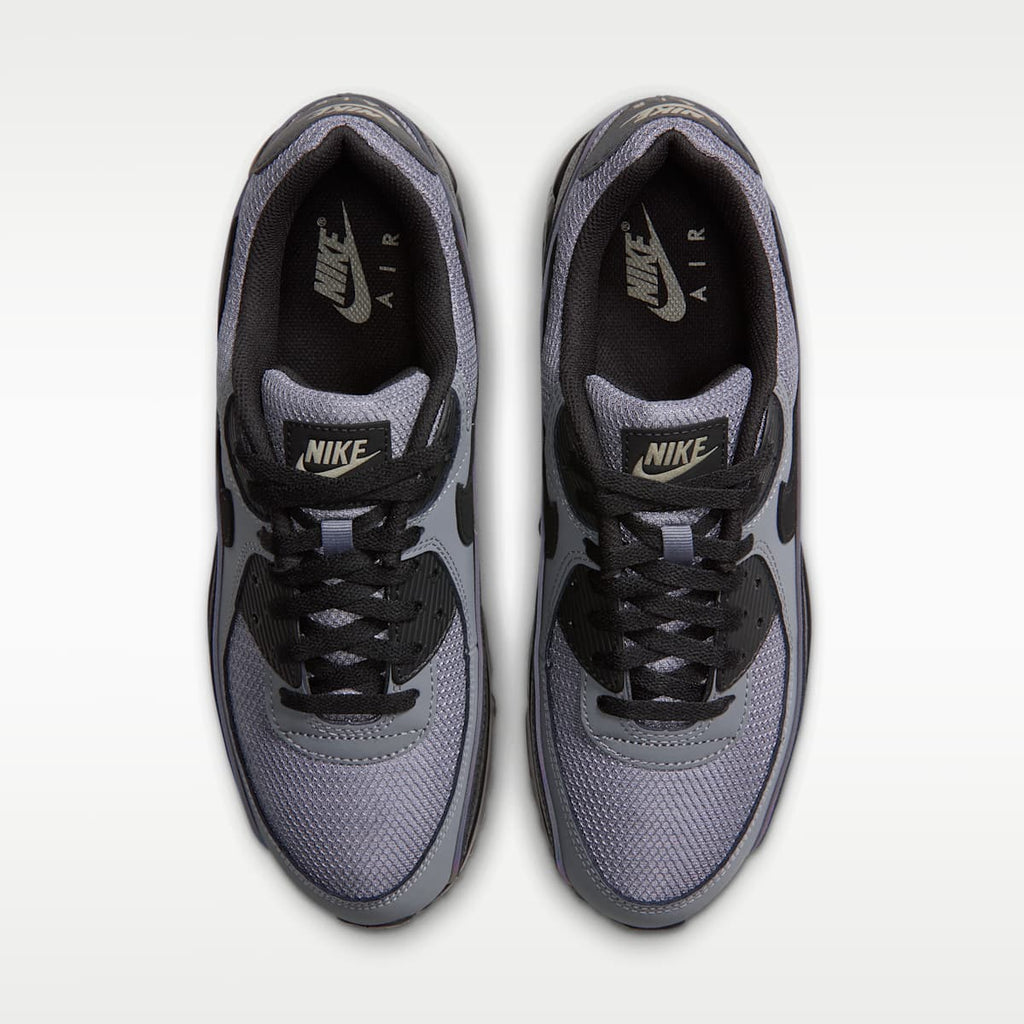 Nike Air Max 90 Men's Shoes - Cool Grey/Light Army/Black - Image 4