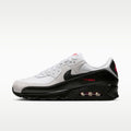 Nike Air Max 90 Men's Shoes - White/University Red/Black - Image 1