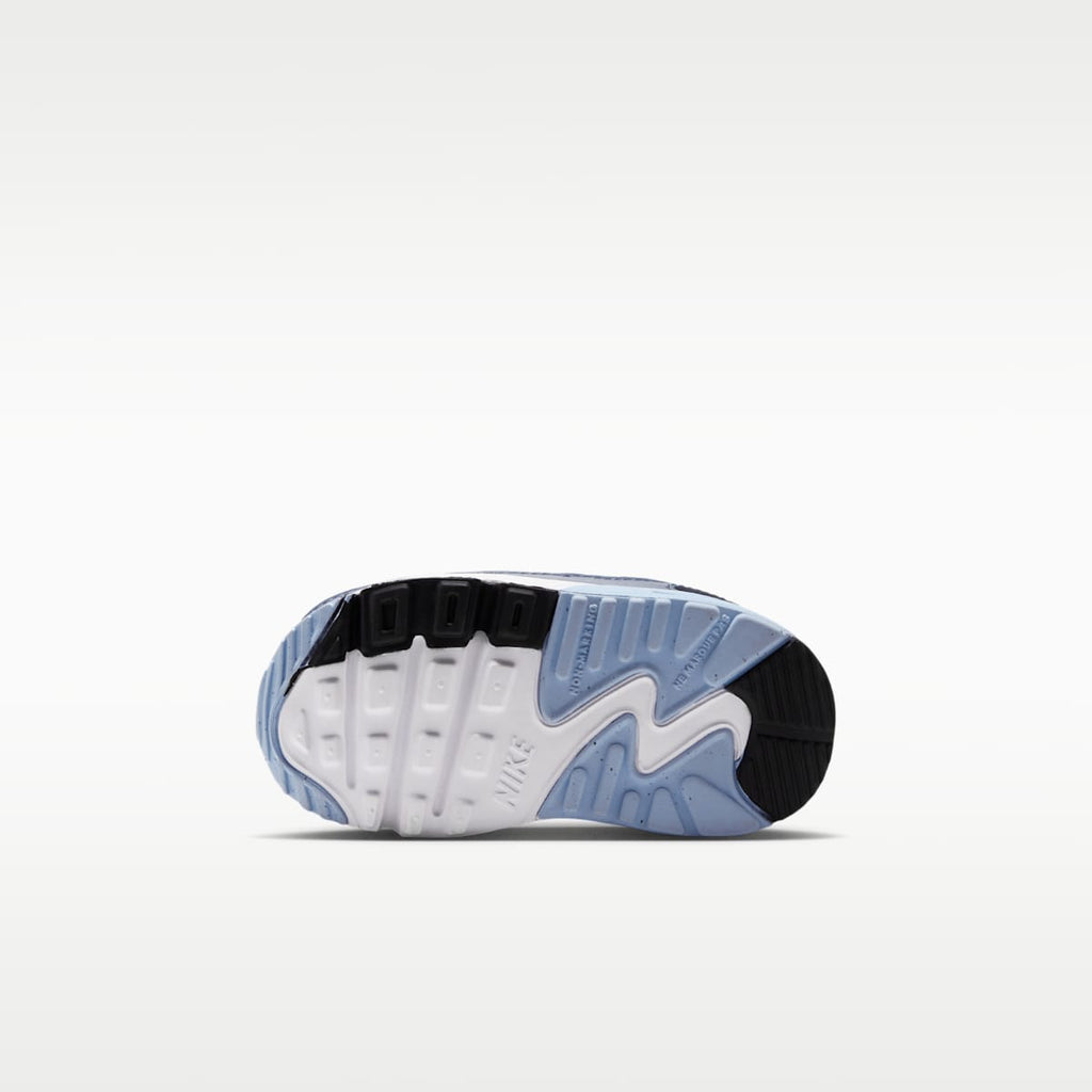 Nike Air Max 90 Baby/Toddler Shoes - Ice Blue/Diffused Blue/Work Blue/White