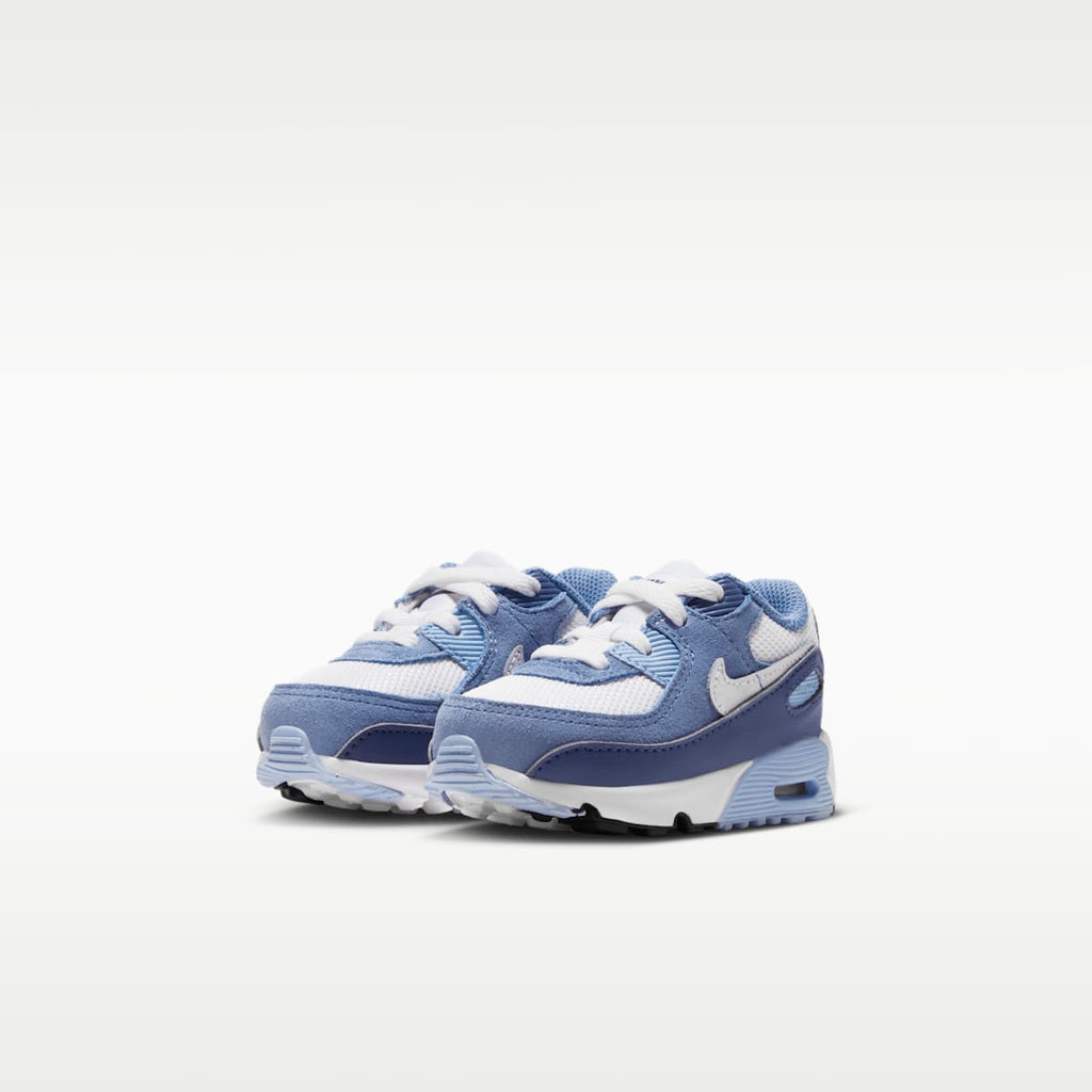 Nike Air Max 90 Baby/Toddler Shoes - Ice Blue/Diffused Blue/Work Blue/White