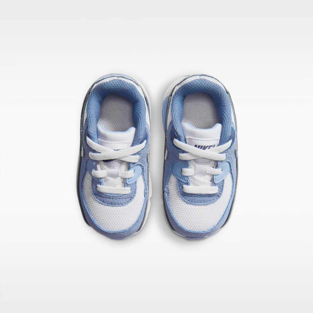 Nike Air Max 90 Baby/Toddler Shoes - Ice Blue/Diffused Blue/Work Blue/White