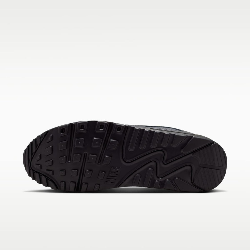Nike Air Max 90 Men's Shoes - Black/Anthracite/Light Charcoal/Neon Yellow - Image 2