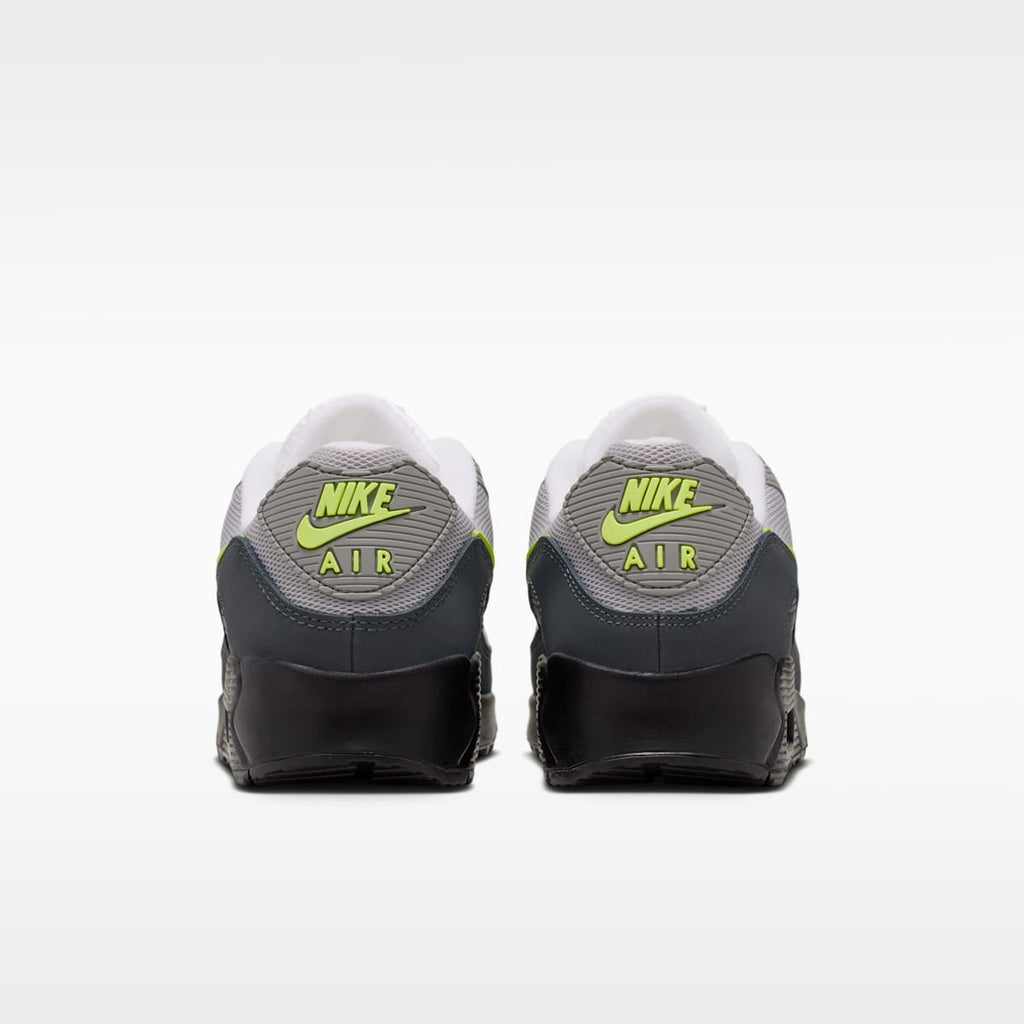 Nike Air Max 90 Men's Shoes - Black/Anthracite/Light Charcoal/Neon Yellow - Image 6