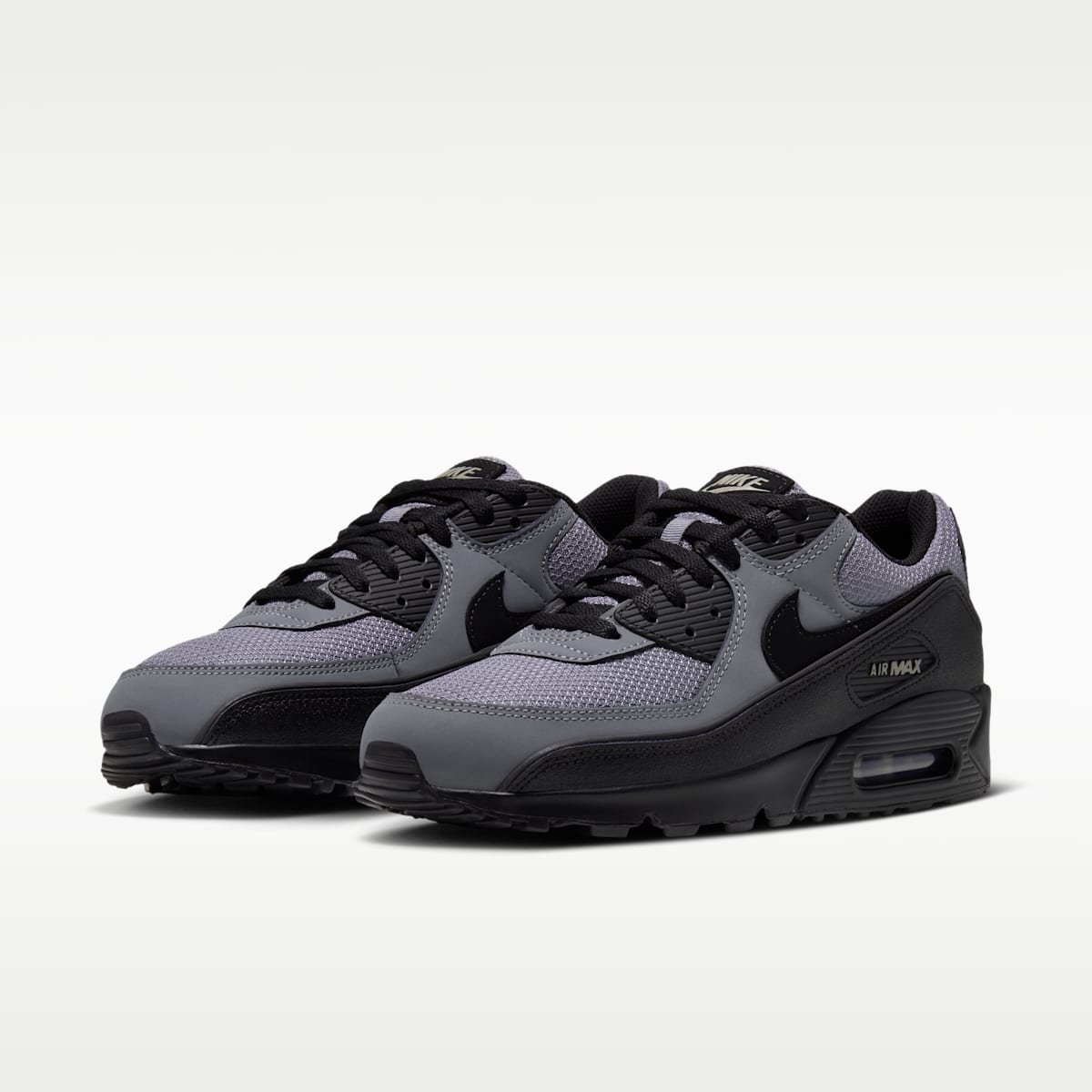 Nike Air Max 90 Men's Shoes - Cool Grey/Light Army/Black - Image 5