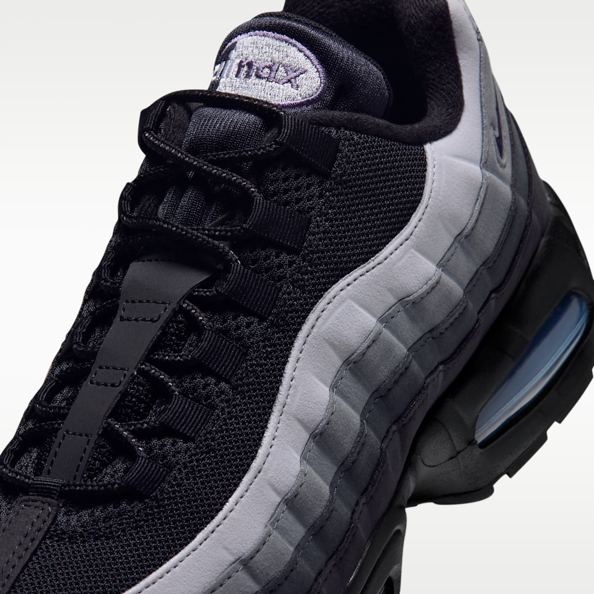 Nike Air Max 95 Big Bubble Premium Men's Shoes - Black/Dark Smoke Grey/Smoke Grey/Canyon Purple - Image 7