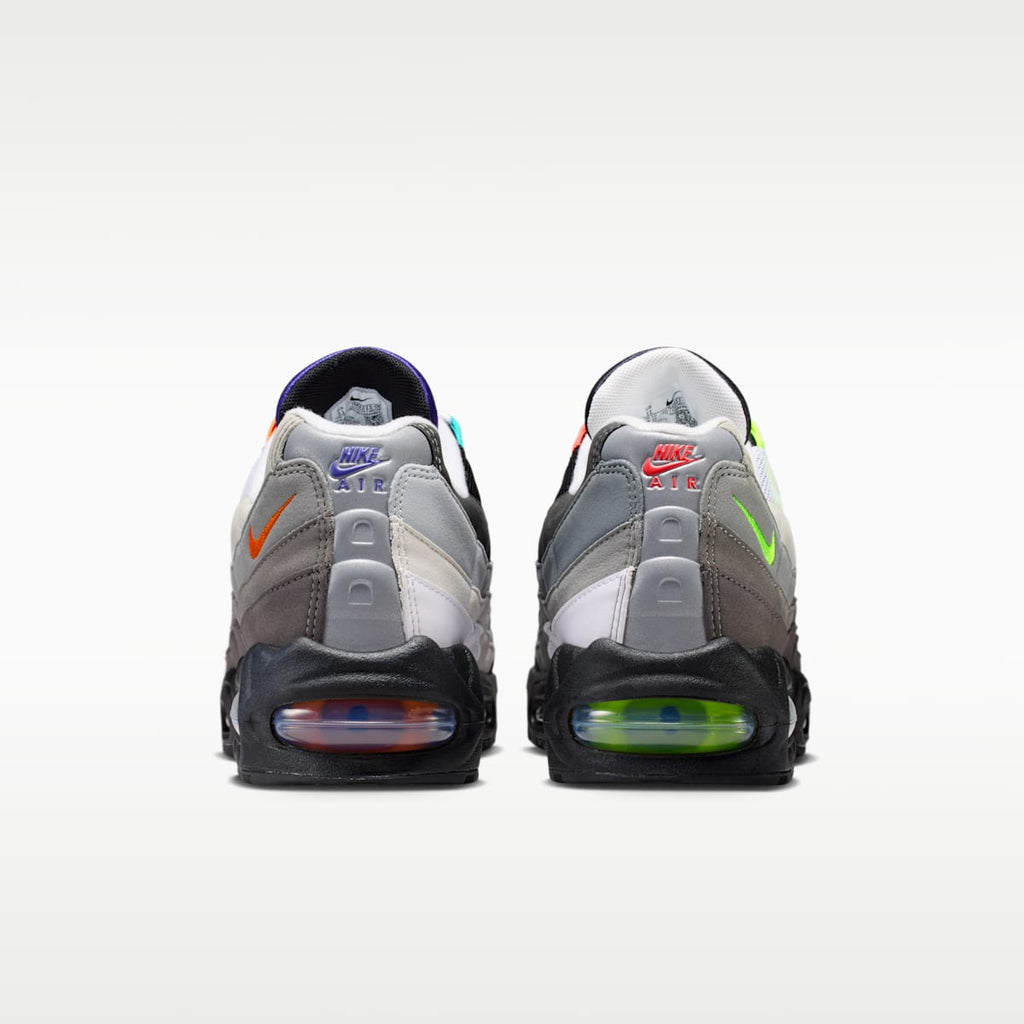 Nike Air Max 95 Big Bubble Premium Men's Shoes - Black/White/Volt - Image 6