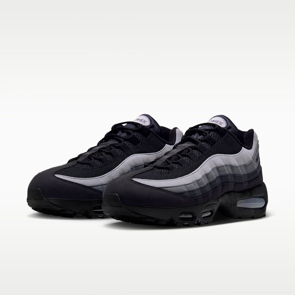 Nike Air Max 95 Big Bubble Premium Men's Shoes - Black/Dark Smoke Grey/Smoke Grey/Canyon Purple - Image 5
