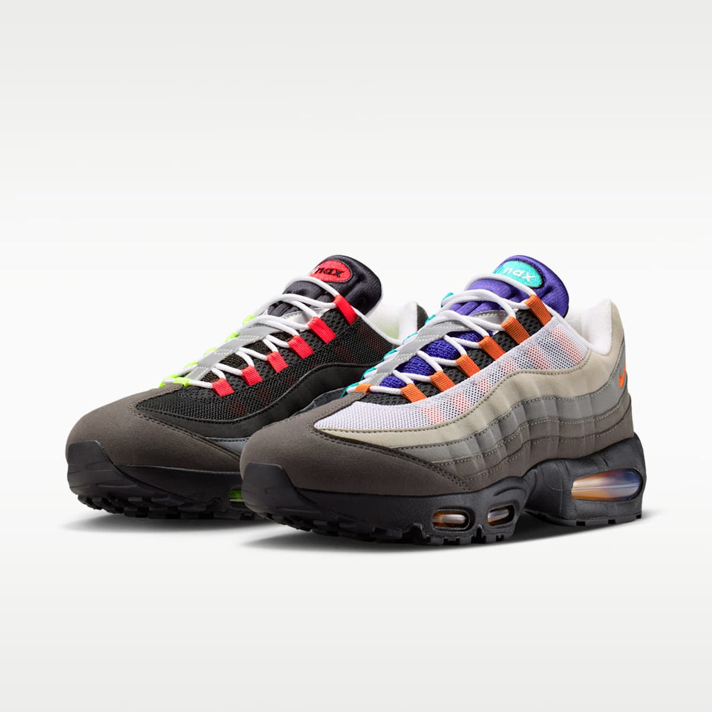 Nike Air Max 95 Big Bubble Premium Men's Shoes - Black/White/Volt - Image 5