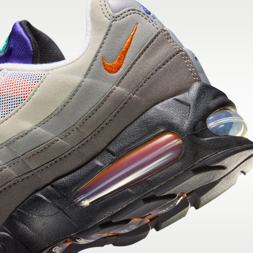 Nike Air Max 95 Big Bubble Premium Men's Shoes - Black/White/Volt - Image 8