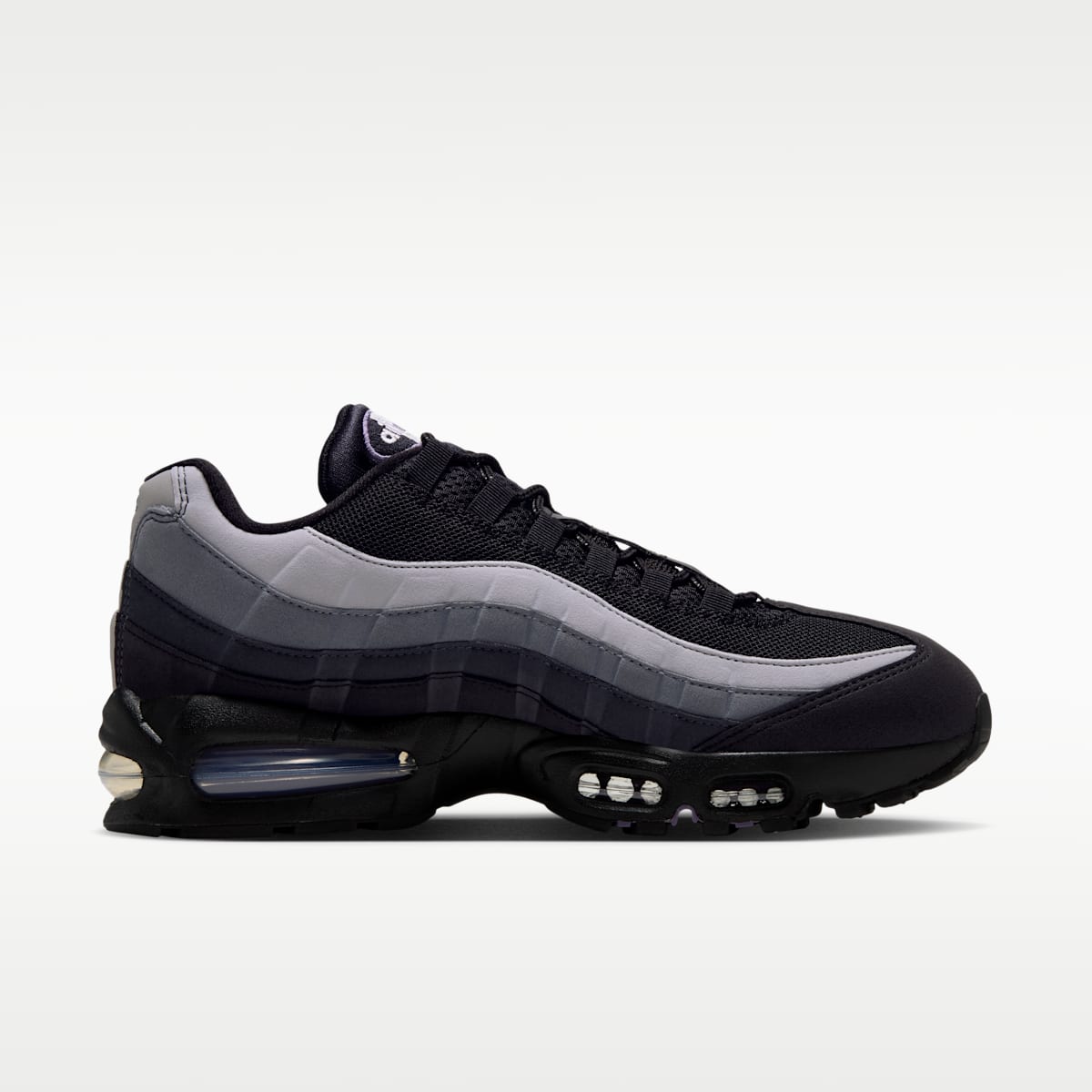Nike Air Max 95 Big Bubble Premium Men's Shoes - Black/Dark Smoke Grey/Smoke Grey/Canyon Purple - Image 3