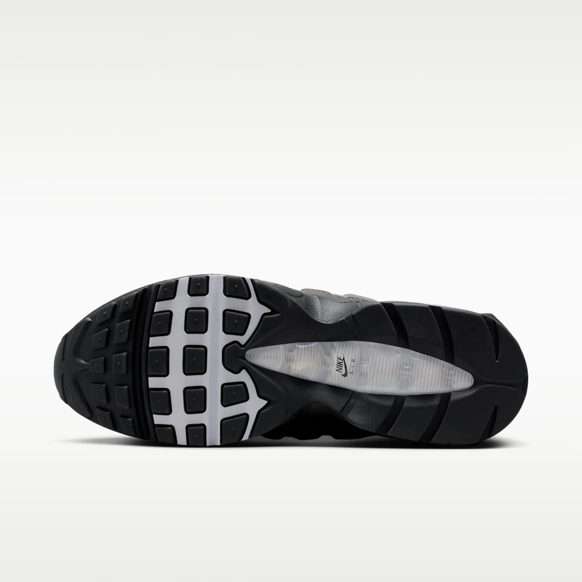 Nike Air Max 95 Big Bubble "OG" Men's Shoes - Black/Medium Ash/Dark Pewter/White - Image 2