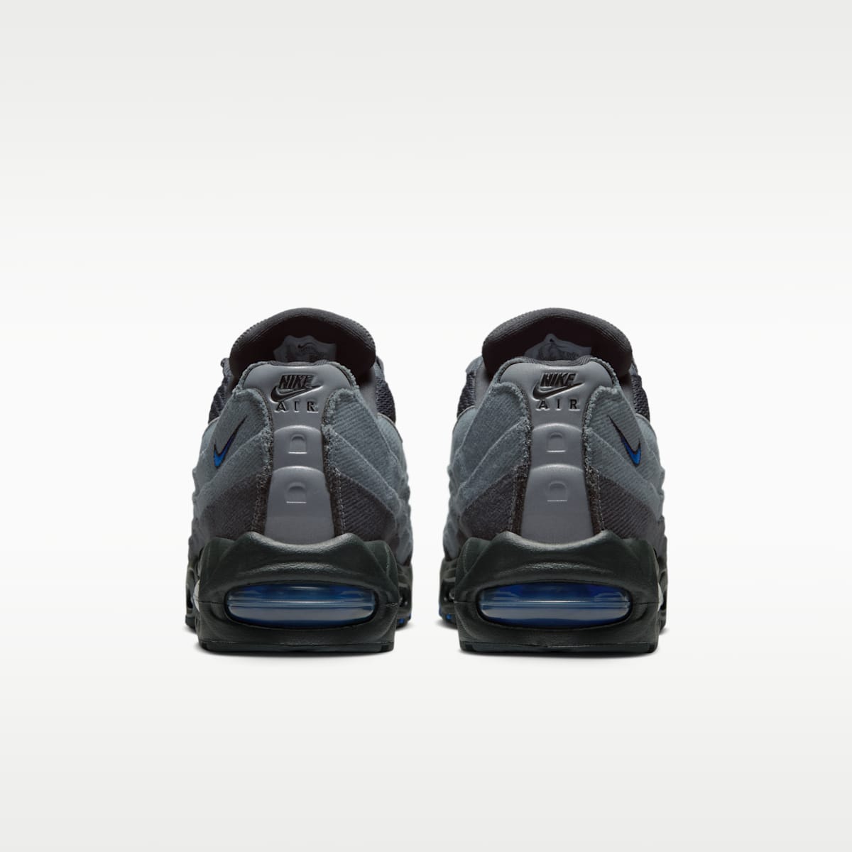 Nike Air Max 95 Big Bubble Men's Shoes - Smoke Grey/Anthracite/Black/Racer Blue - Image 6