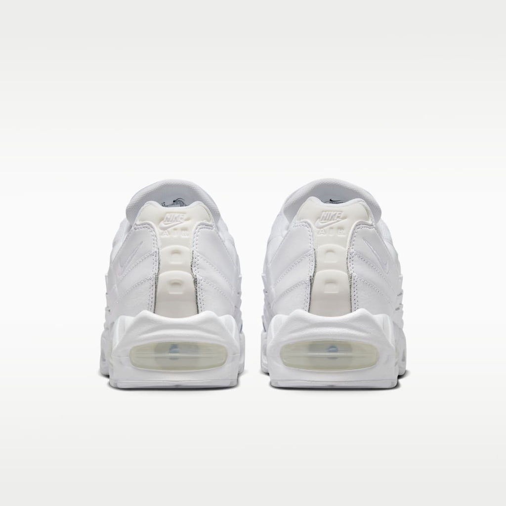 Nike Air Max 95 Big Bubble Men's Shoes - White/White/Pure Platinum/White - Image 6