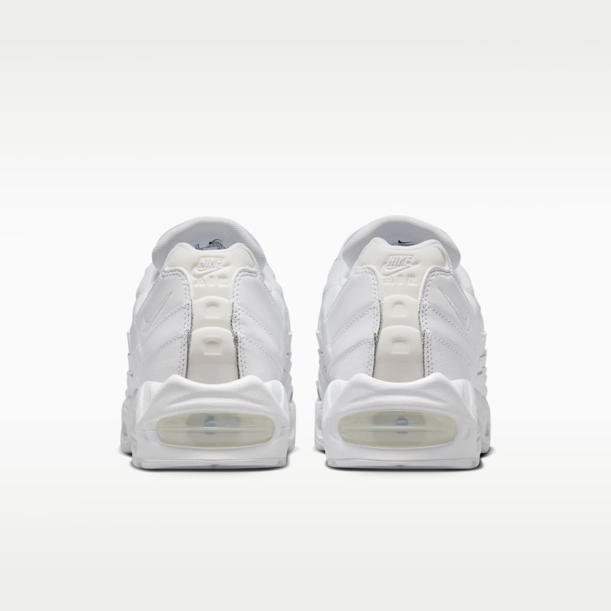 Nike Air Max 95 Big Bubble Men's Shoes - White/White/Pure Platinum/White - Image 6