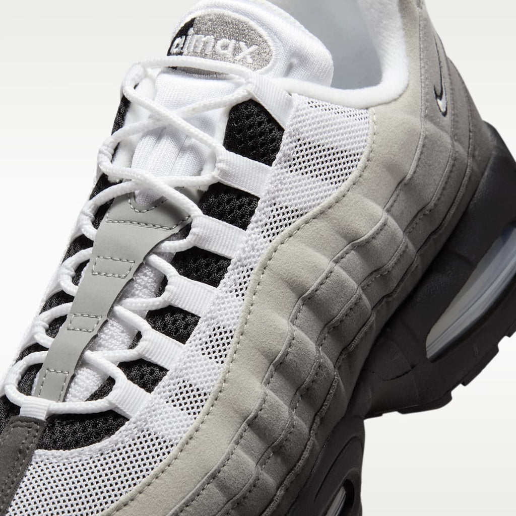 Nike Air Max 95 Big Bubble "OG" Men's Shoes - Black/Medium Ash/Dark Pewter/White - Image 7