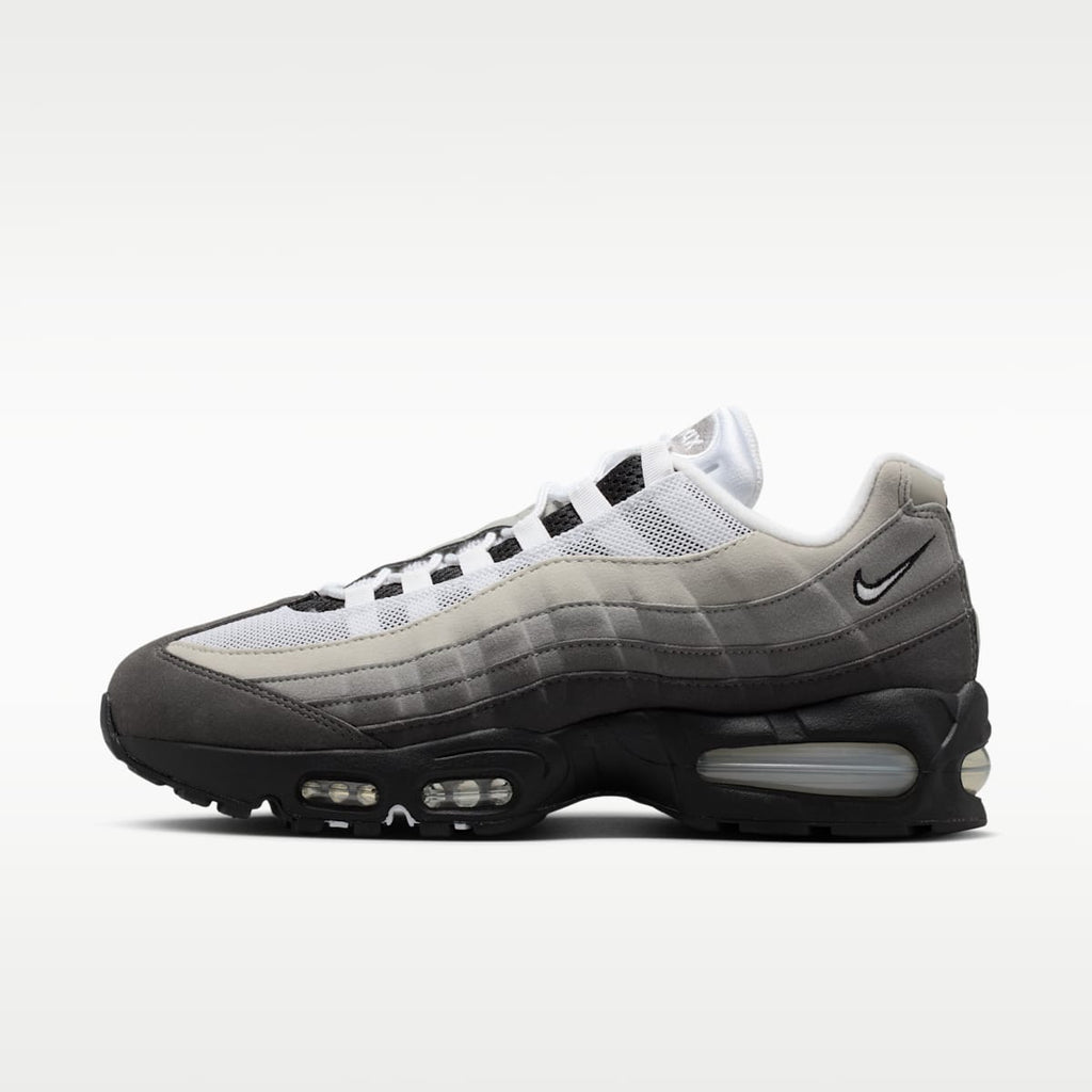 Nike Air Max 95 Big Bubble "OG" Men's Shoes - Black/Medium Ash/Dark Pewter/White - Image 1