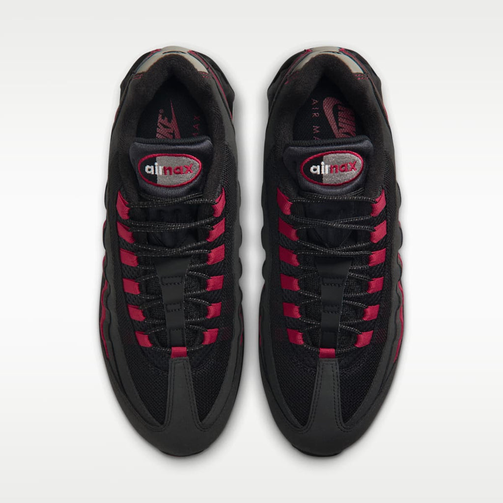 Nike Air Max 95 Big Bubble "OG" Men's Shoes - Black/Team Crimson/Wolf Grey/Black - Image 4