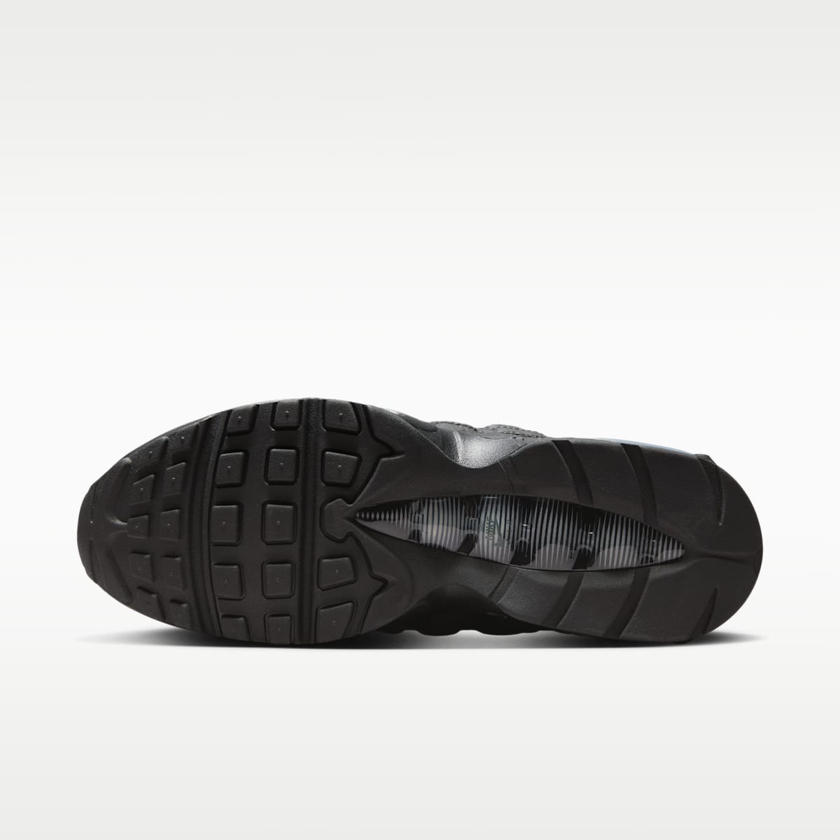 Nike Air Max 95 Big Bubble Men's Shoes - Black/Black/Anthracite/Black - Image 2