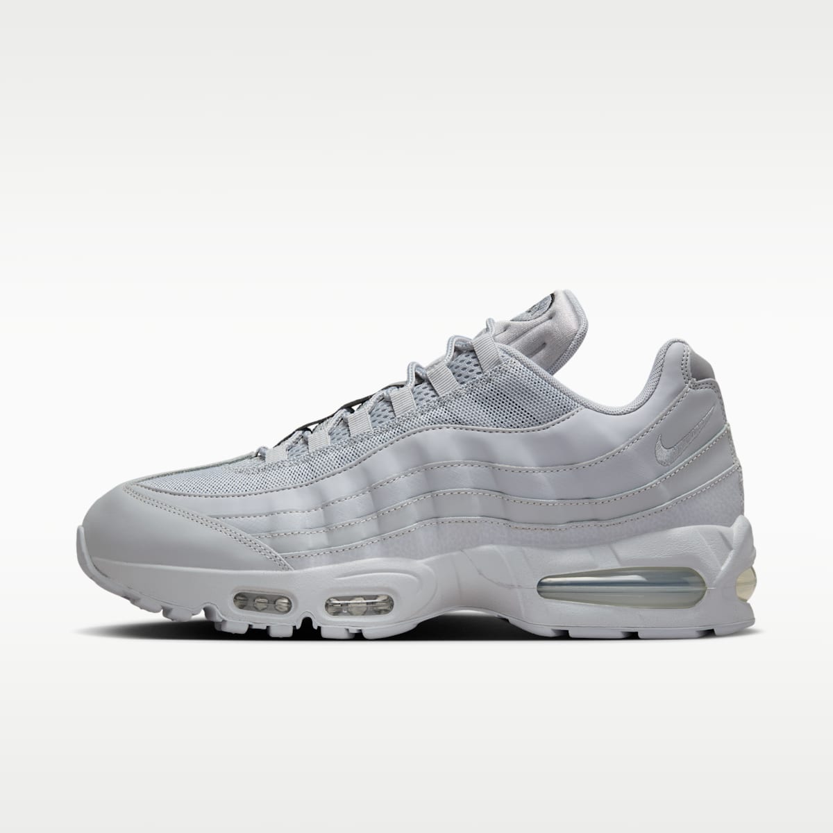 Nike Air Max 95 Big Bubble Men's Shoes - Wolf Grey/Wolf Grey/Anthracite/Wolf Grey - Image 1