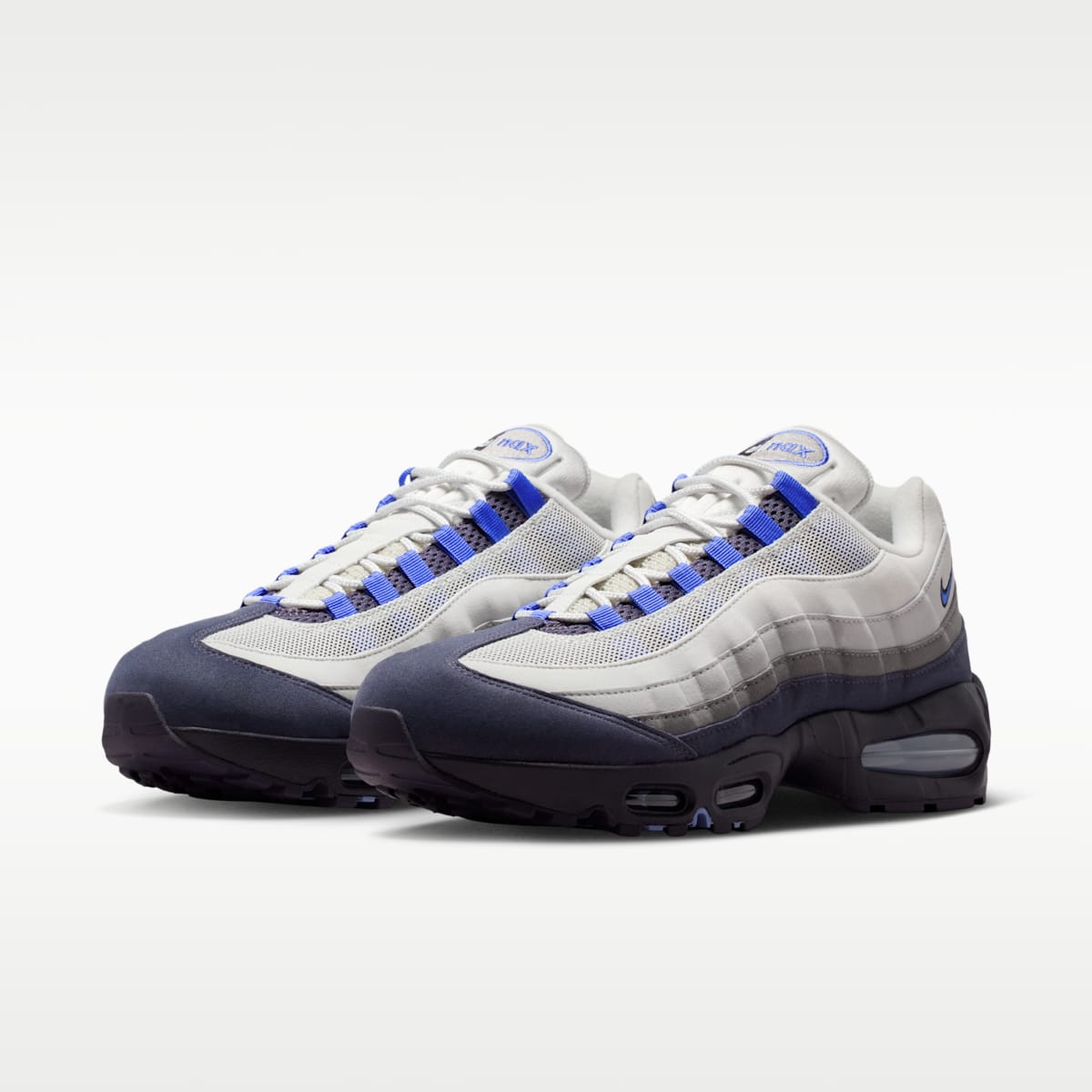 Nike Air Max 95 Big Bubble "OG" Men's Shoes - Photon Dust/Dark Raisin/Pencil Point/Sapphire - Image 5