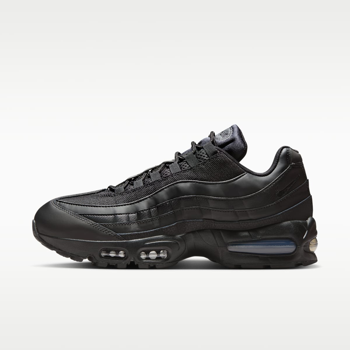 Nike Air Max 95 Big Bubble Men's Shoes - Black/Black/Anthracite/Black - Image 1