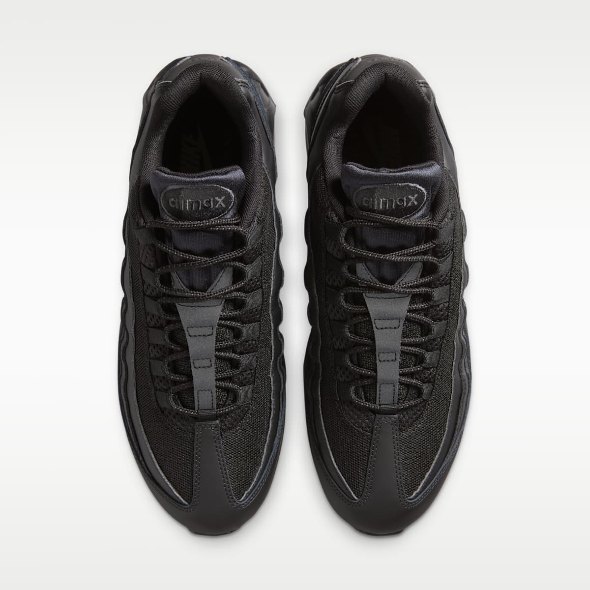 Nike Air Max 95 Big Bubble Men's Shoes - Black/Black/Anthracite/Black - Image 4