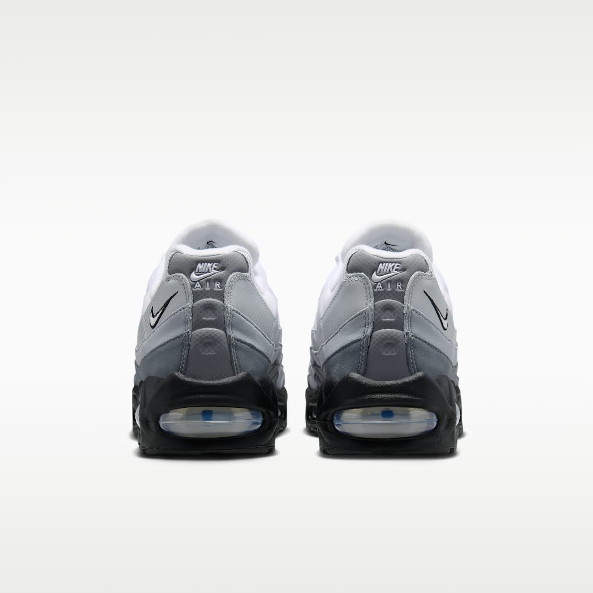 Nike Air Max 95 Big Bubble Men's Shoes - Black/Pure Platinum/Wolf Grey/White - Image 6