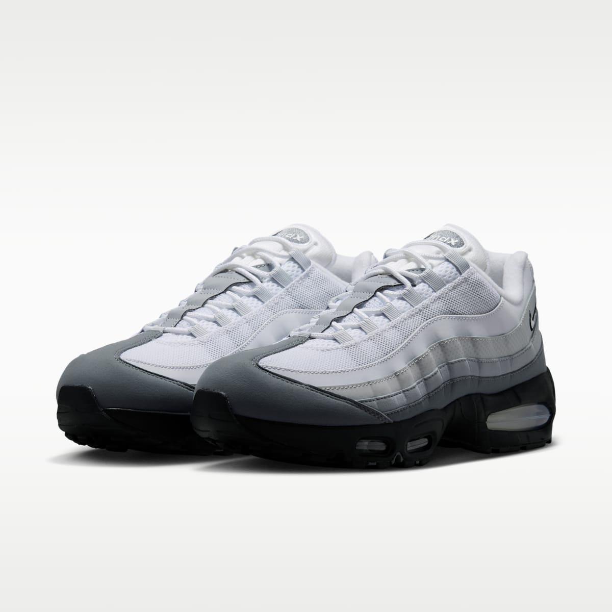 Nike Air Max 95 Big Bubble Men's Shoes - Black/Pure Platinum/Wolf Grey/White - Image 5